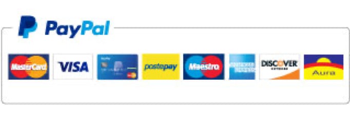 Carte di credito supportate da PayPal